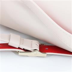 CHRISTIAN LOUBOUTIN Loubi54 Small Pink Leather Women Crossbody Bag